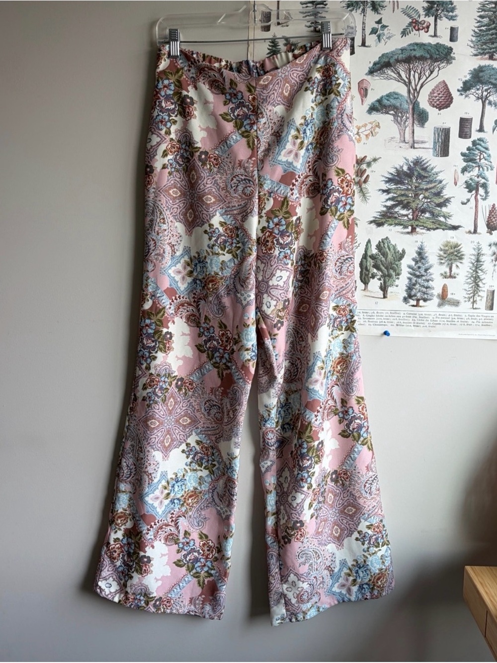Highline Collective Floral Paisley High-Rise Pant XS